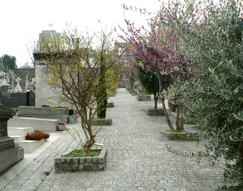 cimetière au pied de la butte montmartre