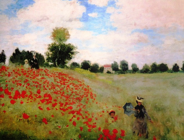 Claude Monet (1840-1926) - Coquelicots, 1873