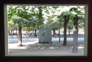 vue du jardin des tuileries