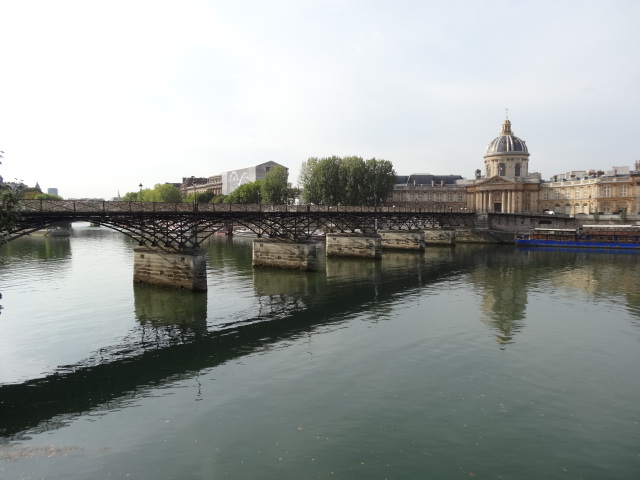vue du pont, de la seine et de l'institut de France