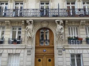 façade du bâtiment, paris 16