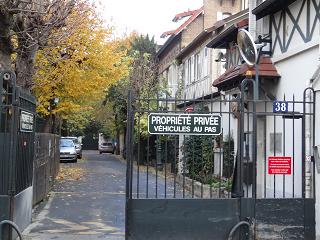 propriété privée rue boileau