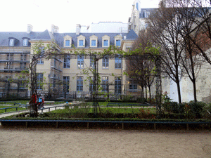 square dans le 3e arrondissement de Paris