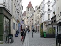 rue saint blaise et église saint germain de charonne