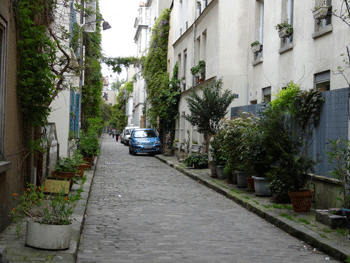 rue pavée du 14e arrondissement