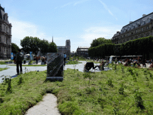jardin éphémère hôtel de ville de paris
