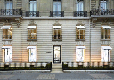 Boutique Chanel Avenue Montaigne Paris