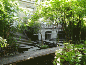 Jardin et hôtel particulier du 16e arrondissement