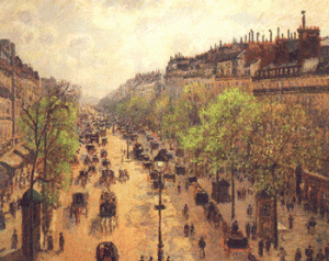 C. Pissarro " Boulevard Montmartre, Printemps " 1897