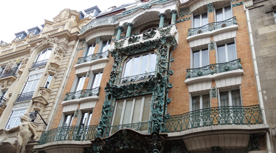 Art Nouveau 10e arrondissement de Paris