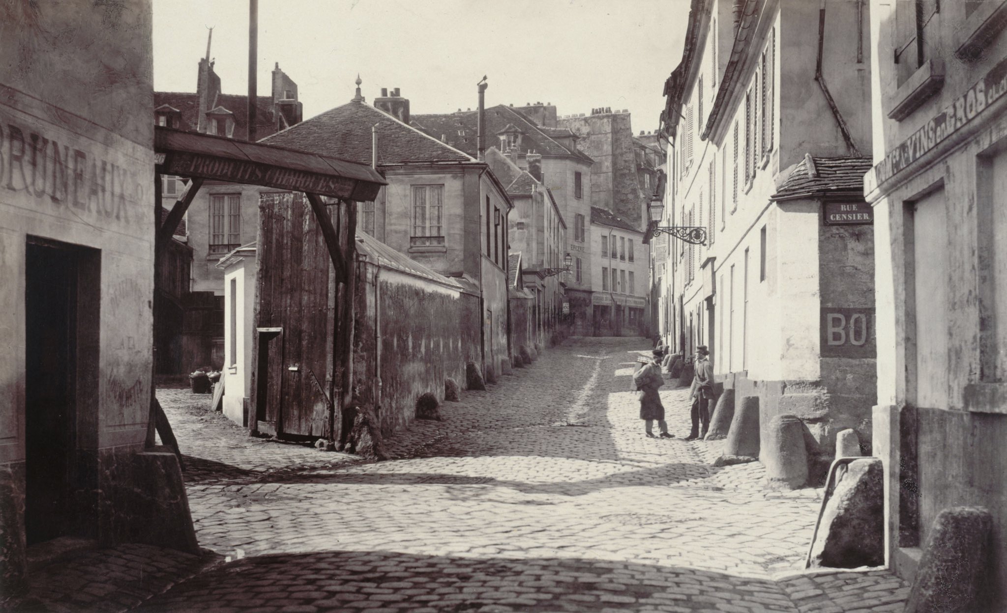 rue de la clef circa 1868