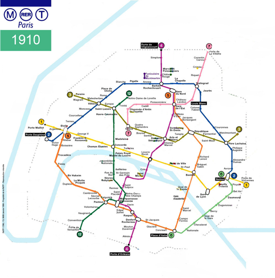 Histoire Du Metro De Paris Un Jour De Plus A Paris