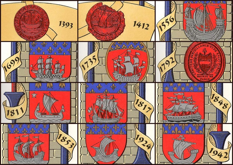 tous les blasons de paris