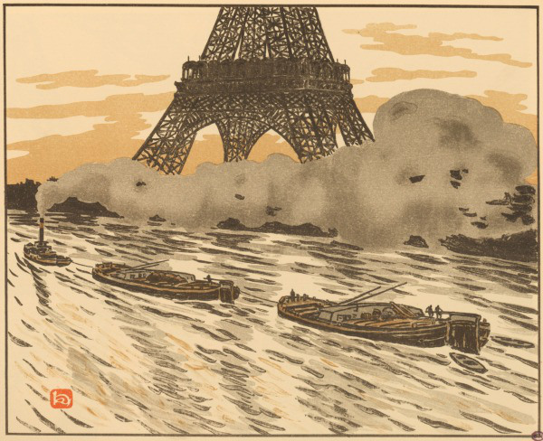 Henri Rivière (1864-1951), 1902. Lithographie en 5 couleurs, 170 x 200 mm BnF, département des Estampes et de la Photographie, DC-422-FOL © ADAGP 2009, pour l’œuvre d’Henri Rivière