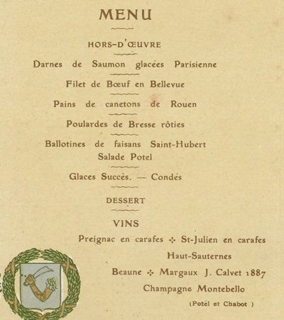 Le banquet des maires de 1900, un repas gargantuesque