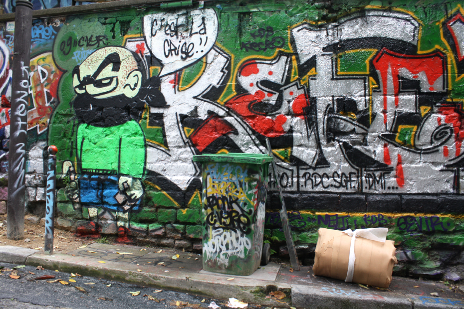 France, Paris – street art and graffiti