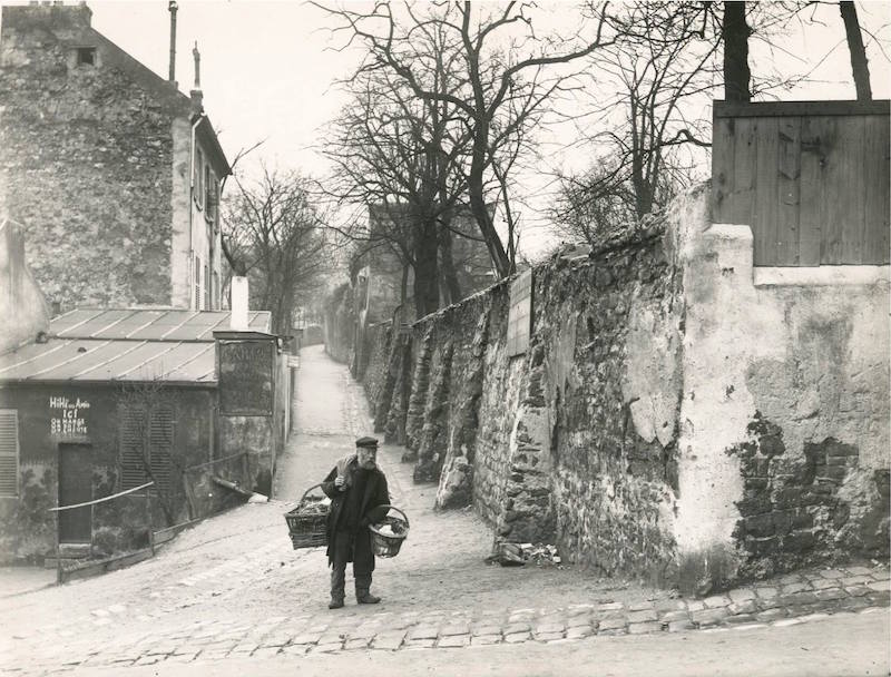 montmartre 1904 angle rue des saules rue saint vincent