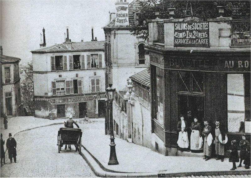 montmartre 1905 rue chevalier de la barre