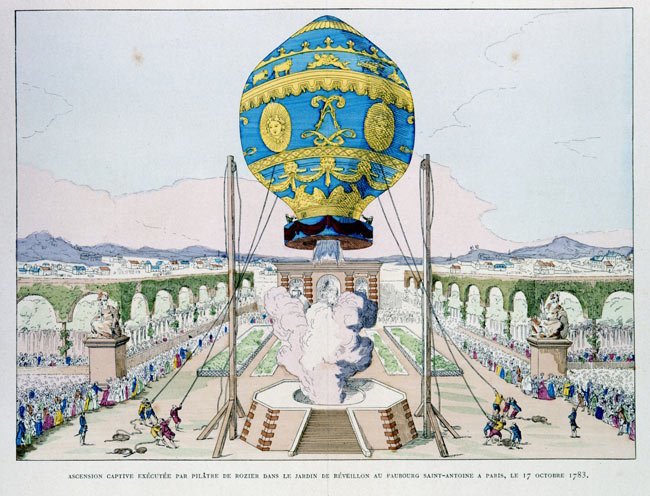 Le premier vol habité en montgolfière | Un jour de plus à Paris