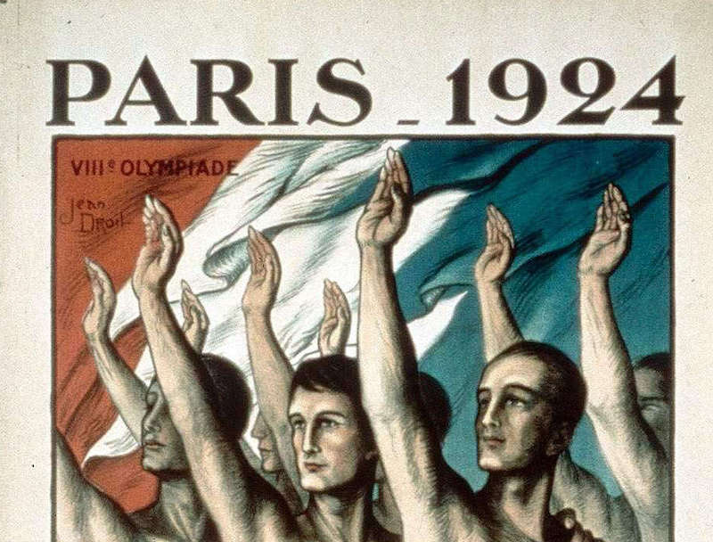 affiche paris 1924