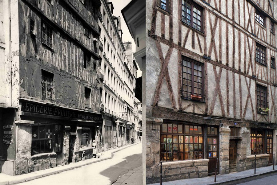 En 1950 et aujourd'hui